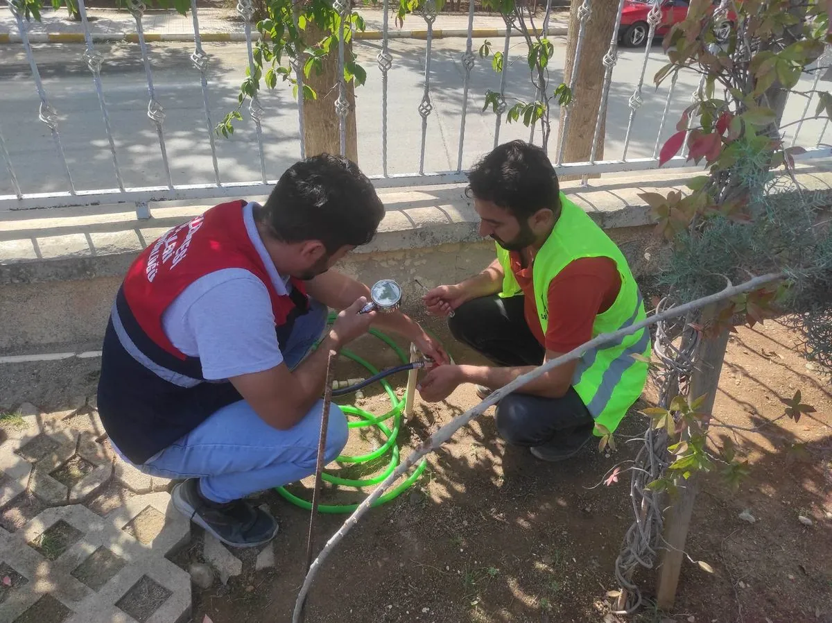 Abone noktasında basınç ölçümü